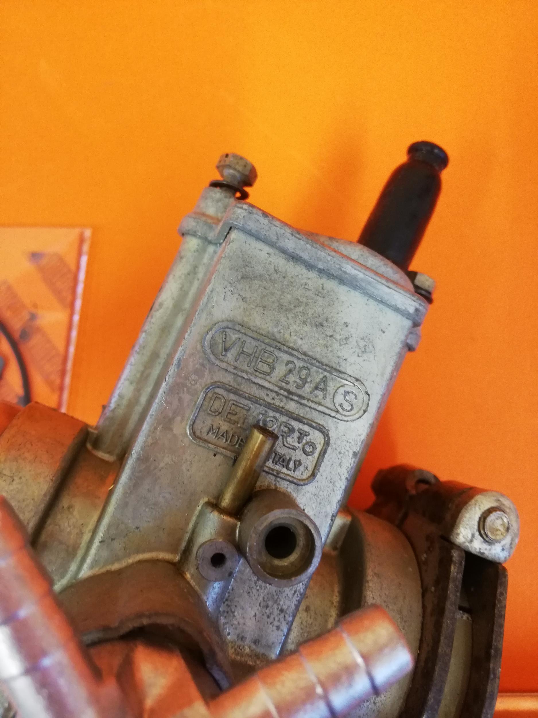 Authentic Dell'Orto VHB29AS carburetor used, in excellent condition, adaptable at Ducati