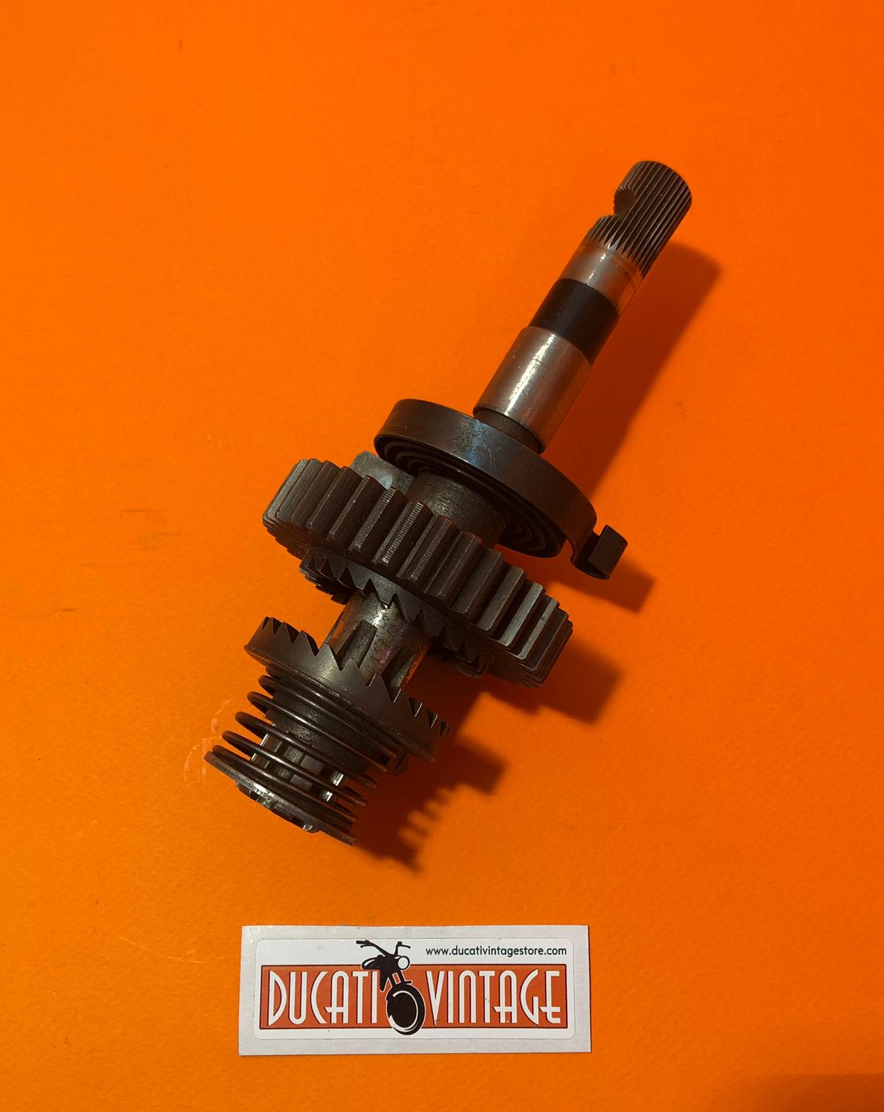 Crankshaft, original new old stock, complete with spring,for all Ducati ...