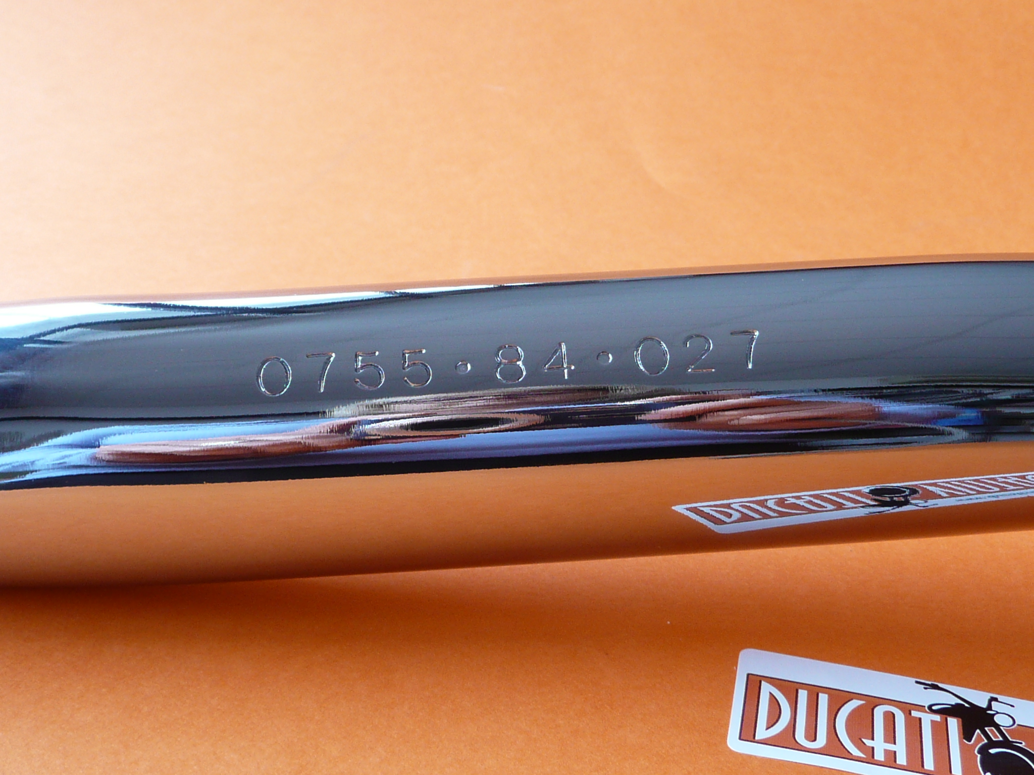 L.H. exhaust manifold Conti 0755.84.023 for Ducati 750GT Ducati 750S