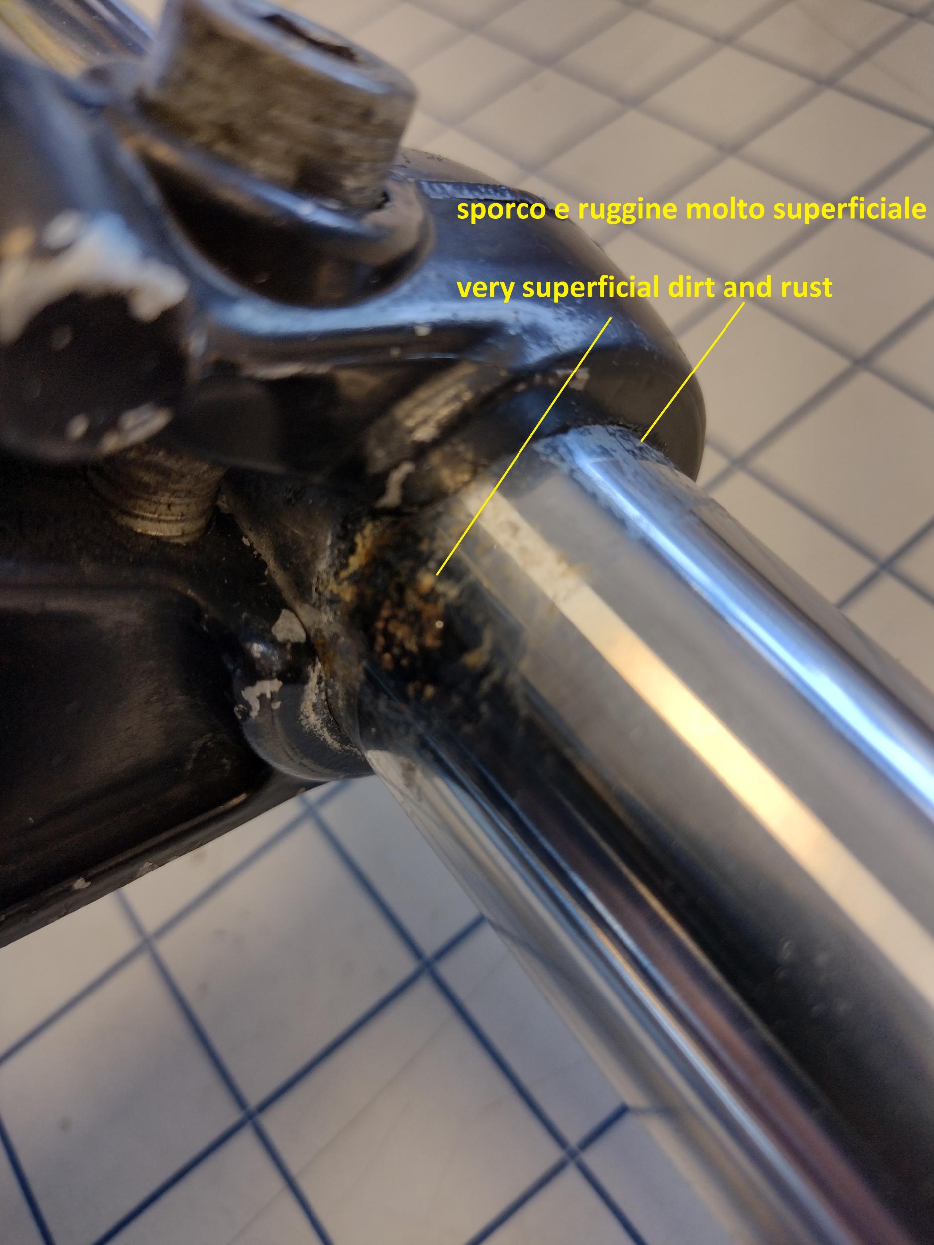 Complete Marzocchi fork good condition for Ducati Scrambler 2nd series