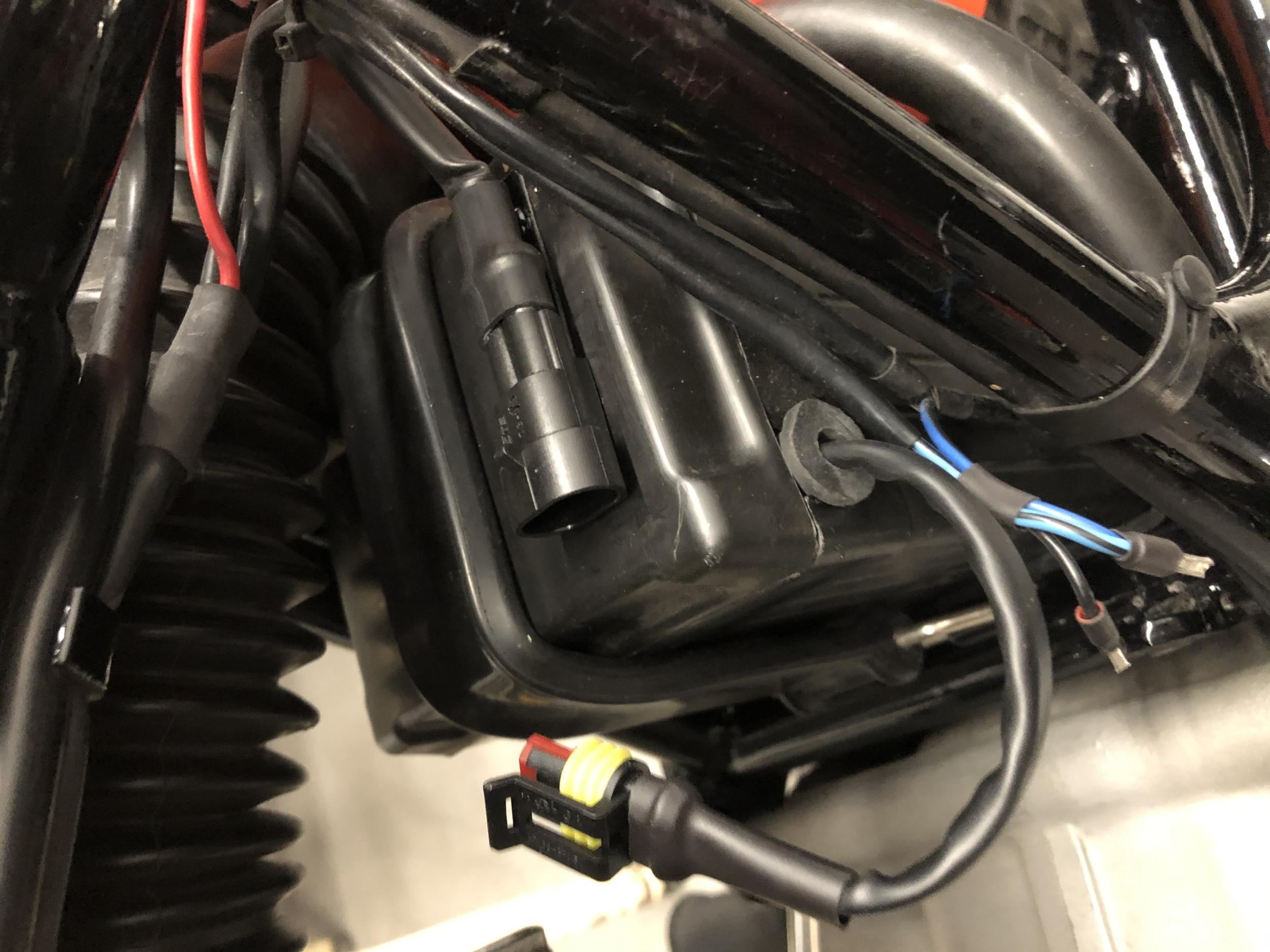 Electric system for Ducati Scrambler, Desmo Shothgun, Mark3 distributor
