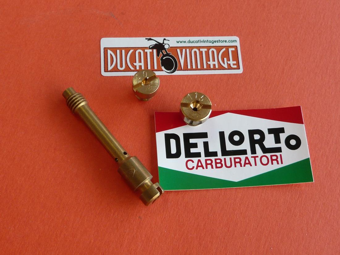 Dellorto VHB26BD carburettor cloke, pilot, main jets for Scrambler 250cc