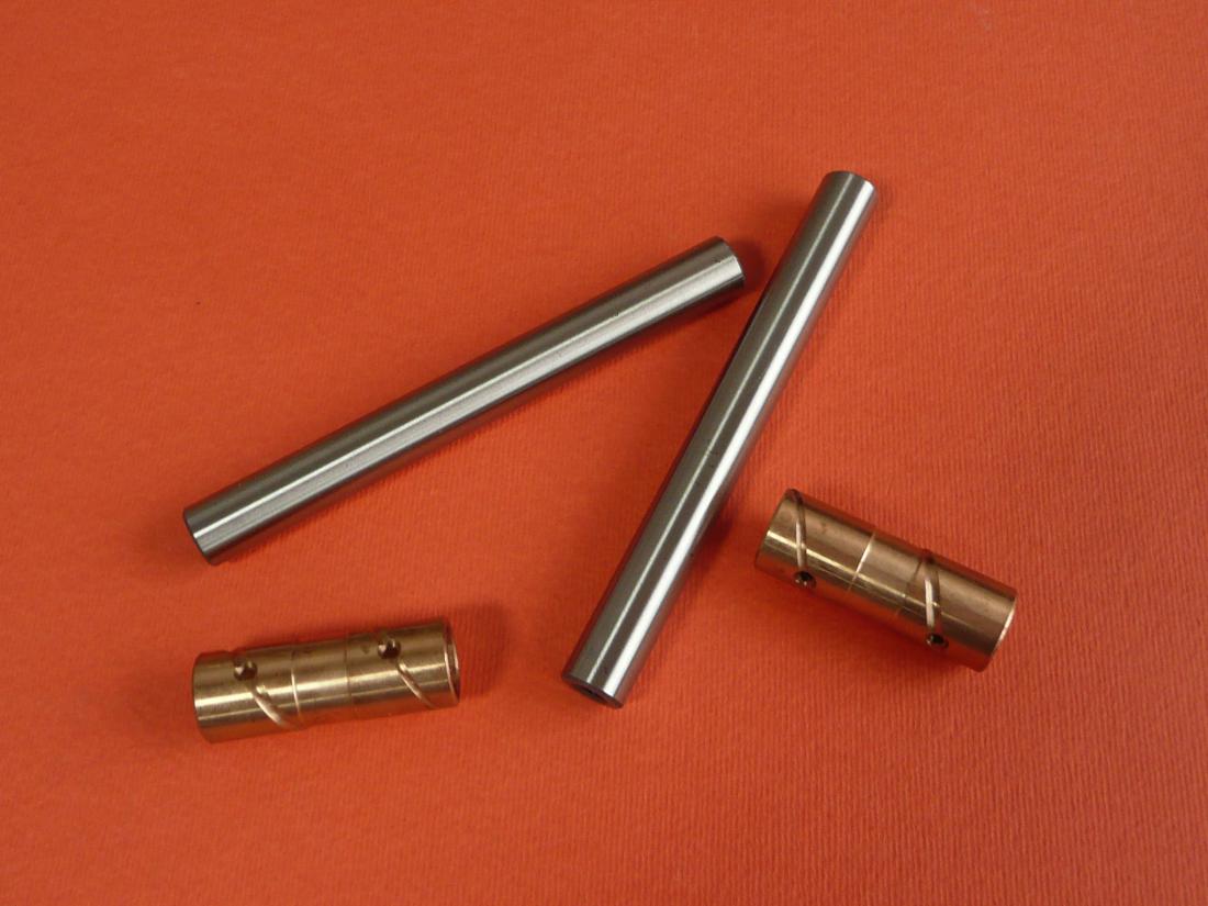 set rocker arm shaft Ø 10mm+rocker arm bushing for Ducati wide case 250 350