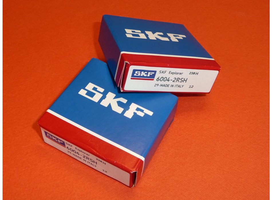 2 high quality SKF watertight ball bearings 20x42x12 for flexible coupling flange and hub rear sproket for single-cylinder Ducati 450cc Ducati Scrambler Ducati Desmo Ducati RT
