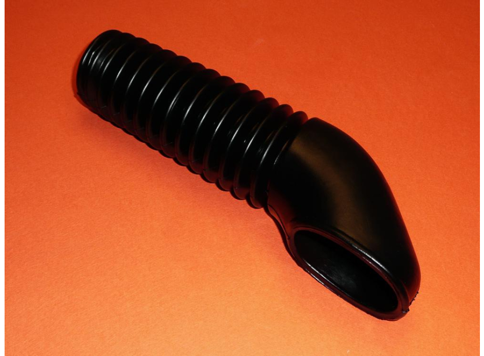 Flexible rubber air intake hose for Ducati Scrambler, Ducati Desmo, Ducati Mark3