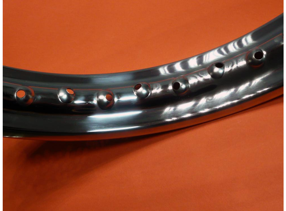 Front STAINLESS STEEL rim Radaelli 1,85x19 36 holes for Ducati Scrambler