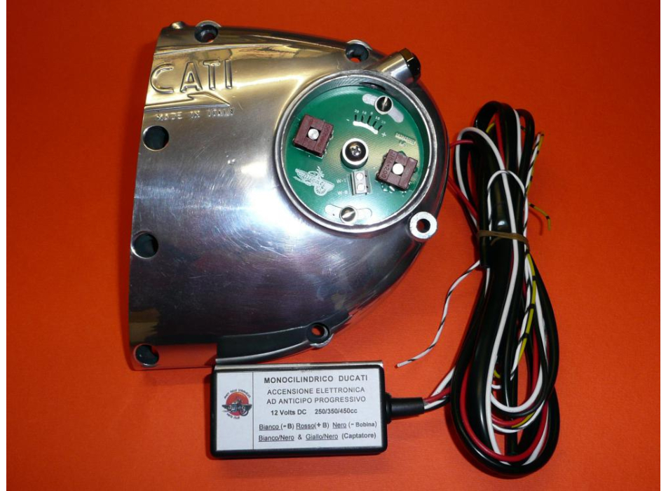 12V Electronic ignition set for Ducati monocylinders narrow and wide case 250-350-450cc  cc