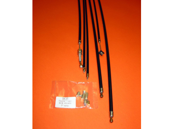 Kit cables:front brake,starter,throttle,clutch,decompressor lifter for Ducati Scrrambler 350/450 2° series