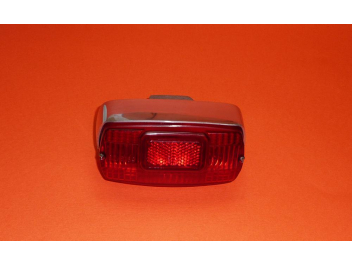 Taillight rectangular in aluminium identical original Ducati narrow, wide case