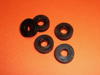 n. 5 rubber supports for fiberglass tool box covers for Ducati Scrambler