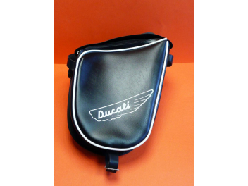 Left tool  bag with Ducati brand for Ducati Scrambler 1st series