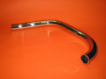 Chrome plated exhaust pipe Ø 38 suitable for all Ducati wide and narrow case 250cc