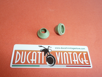 n. 2 valve caps in VITON for all Ducati single wide case engine