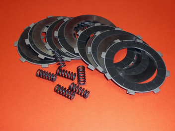 Surflex clutch plate set+6 clutch springs for Ducati Scrambler 250/350 