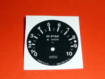 SMITH rev counter sticker dial for Ducati Scrambler and RT