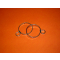 1 Pair Ø 35mm fork dust guard rubber clips Ducati Scrambler, Desmo, RT, Mark