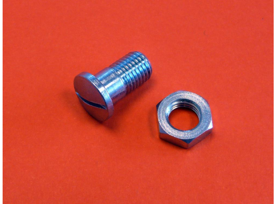 brake and clutch lever nut + screw for Ducati Scrambler and RT