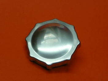 Chromed fuel cap for Ducati RT, replica similar to the original 