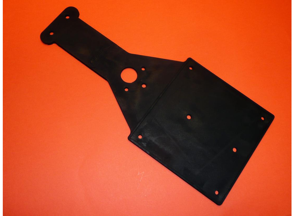 rear number license plate rubber support for Ducati RT