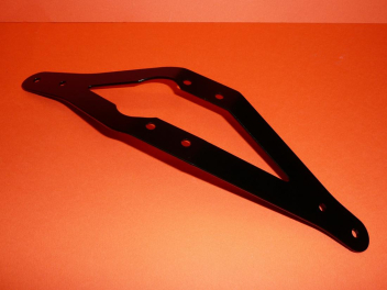 Front fender metal support black painted, replica like original for Ducati RT