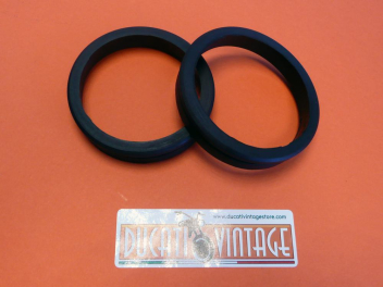 2 gasket for instruments pod “dice cap” type Ducati Scrambler