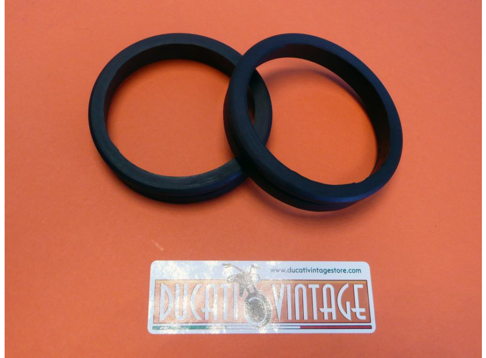 2 gasket for instruments pod “dice cap” type Ducati Scrambler