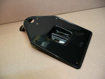 plate-holder CEV, in metal black painted, for Ducati GT 750 and 900 SS   