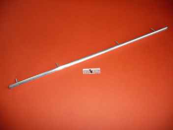 aluminium profile cm 43 with screw, to fix the seat cover Ducati Desmo Yellow