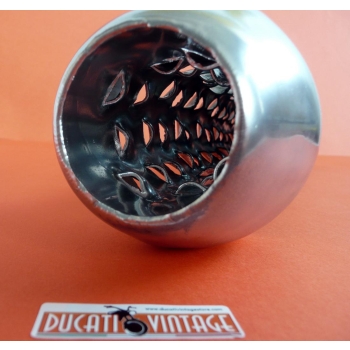 Conti selencer for Ducati single wide case 250/450cc, with a slight defect IGM 1984 S, Scrambler, Shotgun, Yellow, Mark3, RT