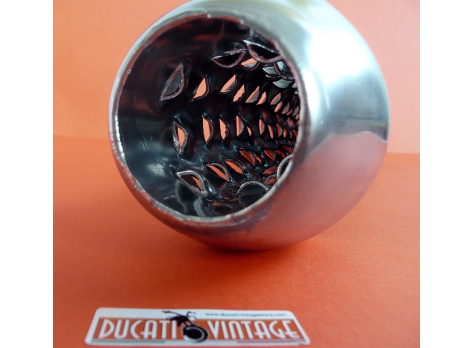 Conti selencer for Ducati single wide case 250/450cc, with a slight defect IGM 1984 S, Scrambler, Shotgun, Yellow, Mark3, RT