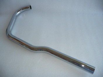 Exhaust pipe suitable for narrow case 250 Ducati Scrambler America 