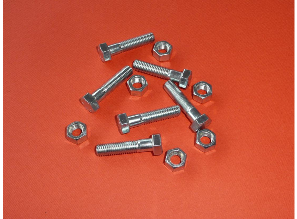 6 crown fixing screws M7 with 6 nut for Ducati Scrambler and Ducati RT