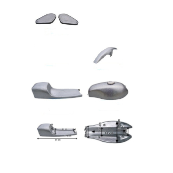 Kit fiberglass Ducati Silver Shotgun as the original (ready to assemble)