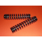 1 pair of chrome plated barrel type springs to fit Marzocchi rear shock absorber Ducati Scrambler 2nd series Ducati Desmo Yellow (some models)