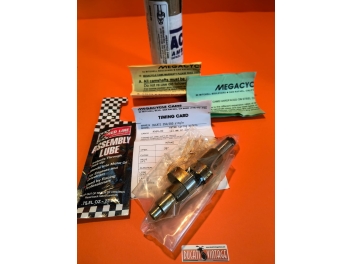 Original Megacycle USA camshaft, new, suitable for all single-cylinder Ducati 250 350 450 cc engines 