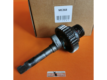 Crankshaft, original used in good condition,for all Ducati single-cylinder wide cases, Ducati Scrambler, Ducati Desmo, Ducati RT, etc.