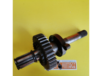 Crankshaft, original used in good condition, complete with spring,for all Ducati single-cylinder wide cases, Ducati Scrambler, Ducati Desmo, Ducati RT, etc.