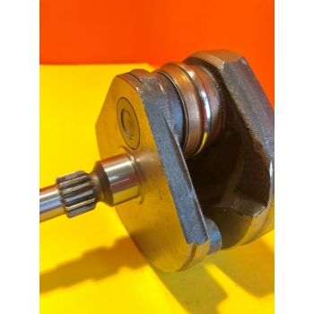 Original crankshaft, fully reconditioned, for Ducati 450cc wide case Scrambler single cylinders (1968/1976)