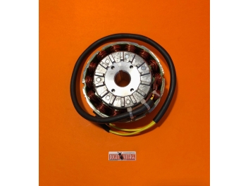 Complete alternator 300W 12V original Ducati Elettronica, new with 2 wire cable length cm 40 "bridge type" winding Adaptable Ducati bevel gears 750/900 square crankcase