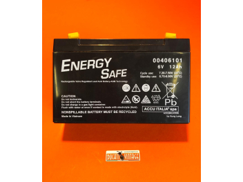 Hermetic battery lead-gel 6V 7Ah for all Ducati single models 6V 