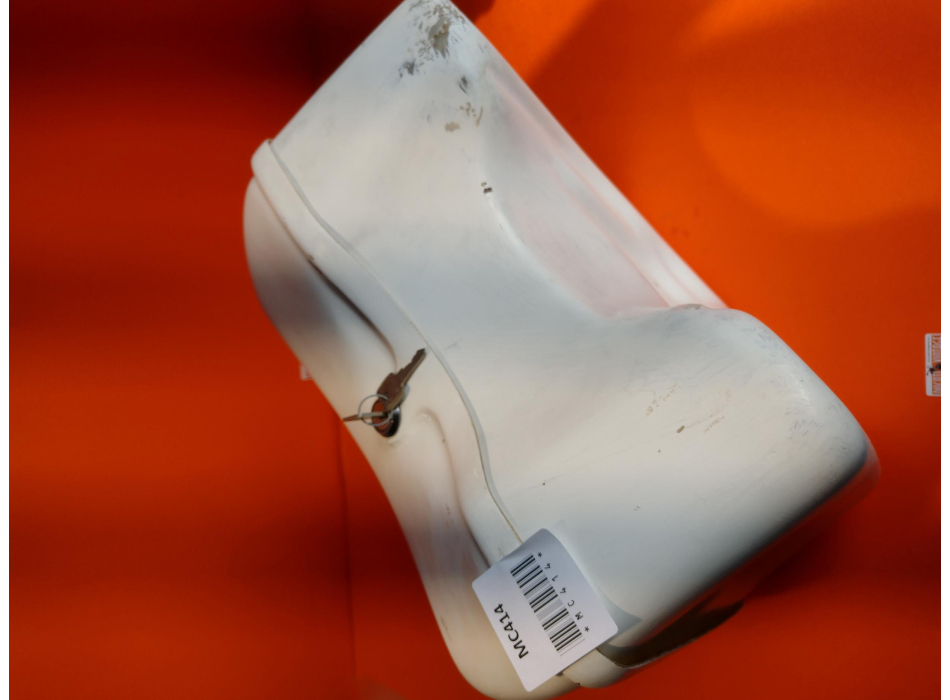 DUCATI top box in fiberglass, new, specific for Ducati Scrambler, requires painting