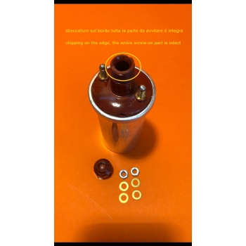 Coil A.T. 3,2 Ω 12V DC high quality with slight defect for Ducati single with wiring 12V and Ducati twin cylinders with spark ignition 