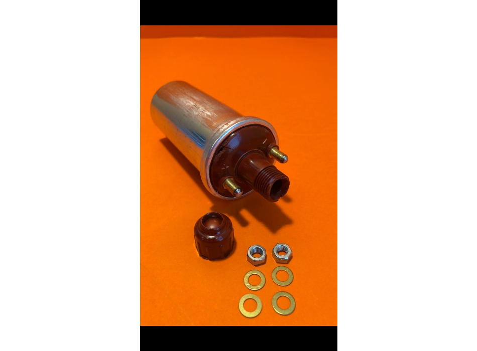 Coil A.T. 3,2 Ω 12V DC high quality for Ducati single with wiring 12V and Ducati twin cylinders with spark ignition 