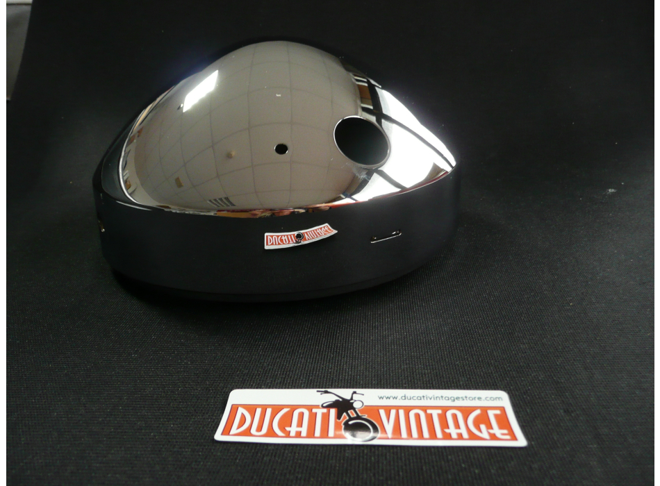 Aprilia chromium-plated headlight shell flat Ducati Scrambler,RT,Yellow, Mark3