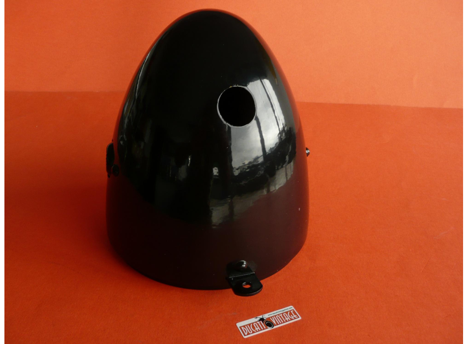 Aprilia black headlight shell, drop model Ducati Scrambler electronic ignition