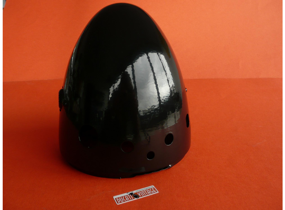 Aprilia black headlight shell, drop model Ducati Scrambler electronic ignition