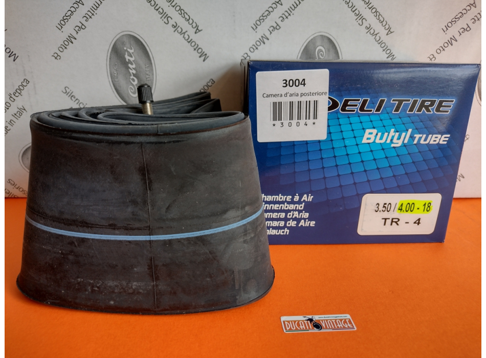 Back inner tube 400-18 Deli Tyre for Ducati Scrambler and Ducati RT RT