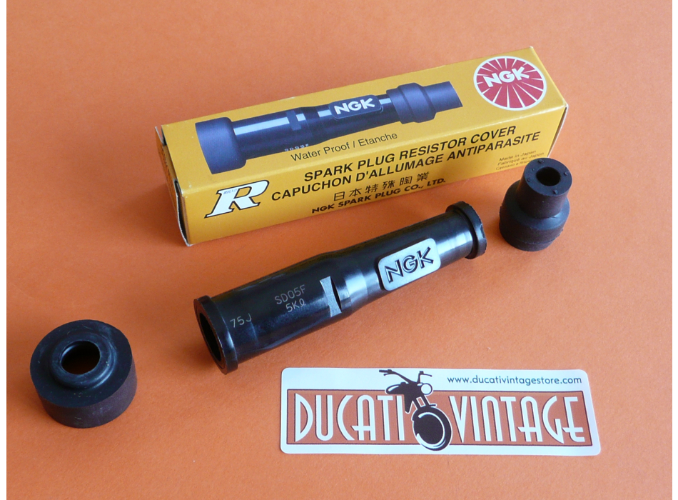 Sparking plug caps for Ducati narrow and wide case