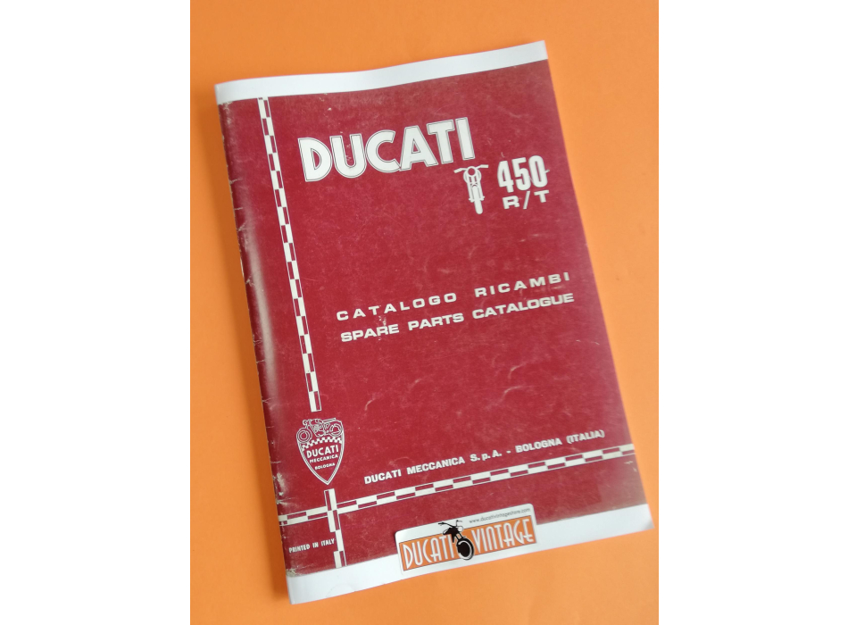 Spare parts catalogue Ducati RT 