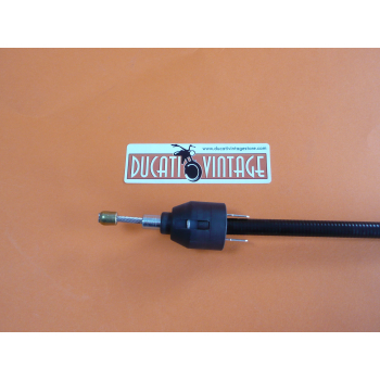 Back brake control tie-rod with stop switch for Ducati Twin with drum brake